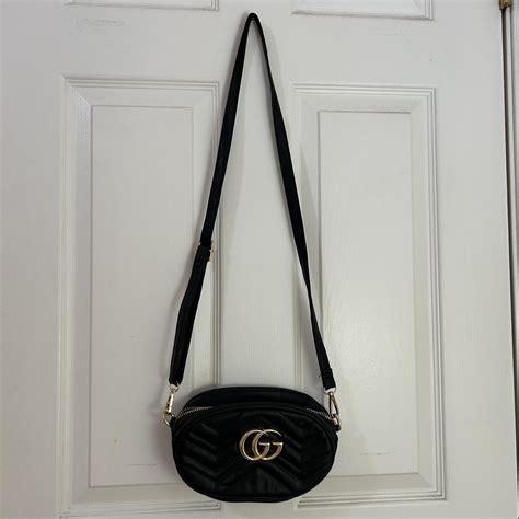 black gucci purse replica|gucci purse dupe amazon.